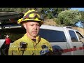 Northern California blaze threatening structures, says fire spokesman  - 01:08 min - News - Video