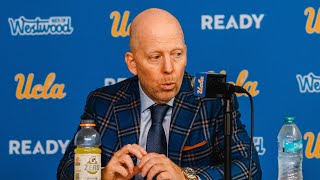 UCLA M. Basketball Postgame - Coach Cronin, vs. Boston University (Nov. 11, 2024)