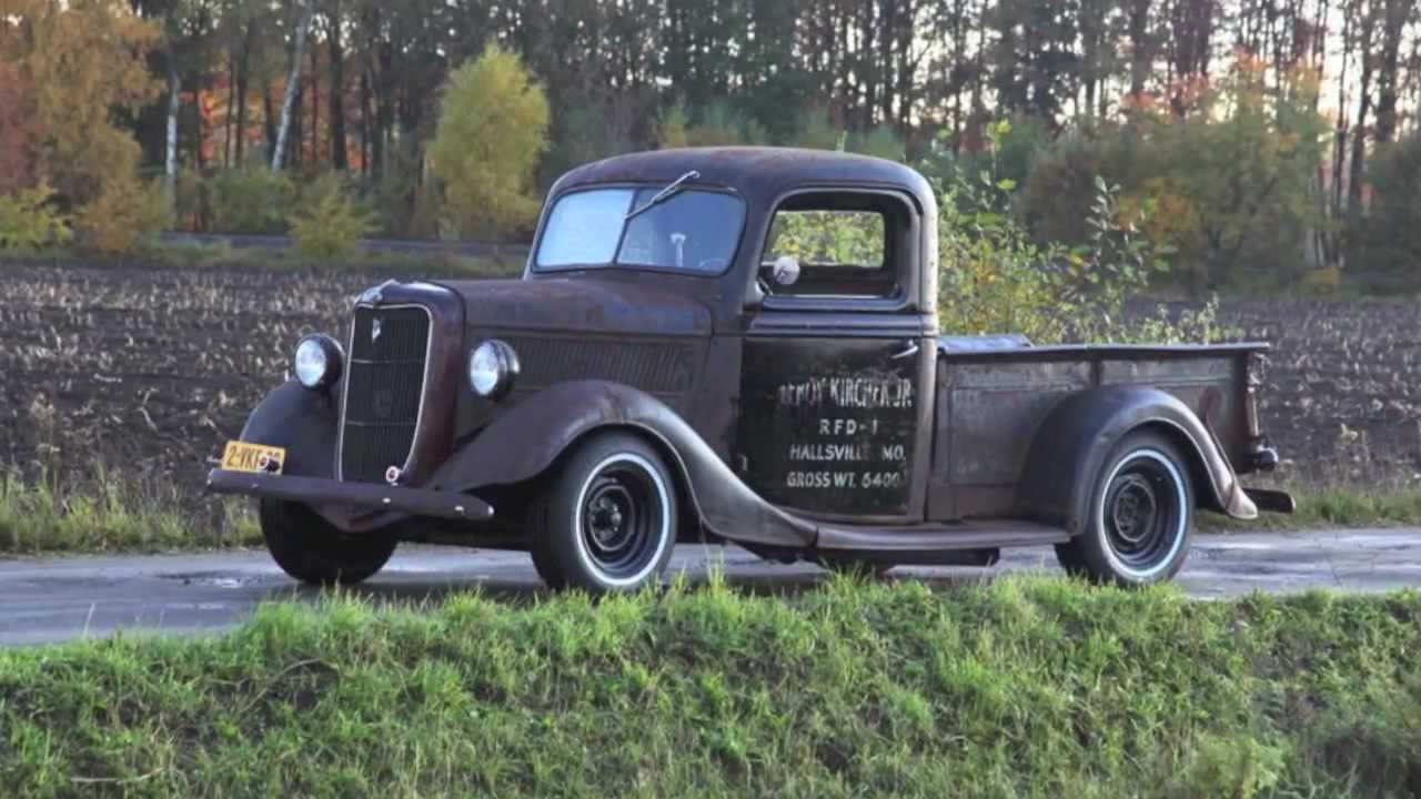 1937 Ford pickup rat rod #9