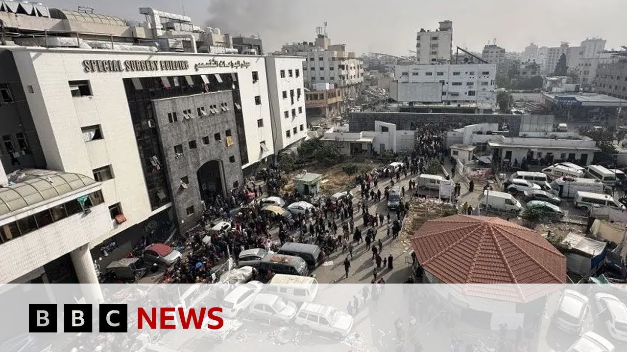 Israeli forces raid Gaza City's al-Shifa hospital | BBC News