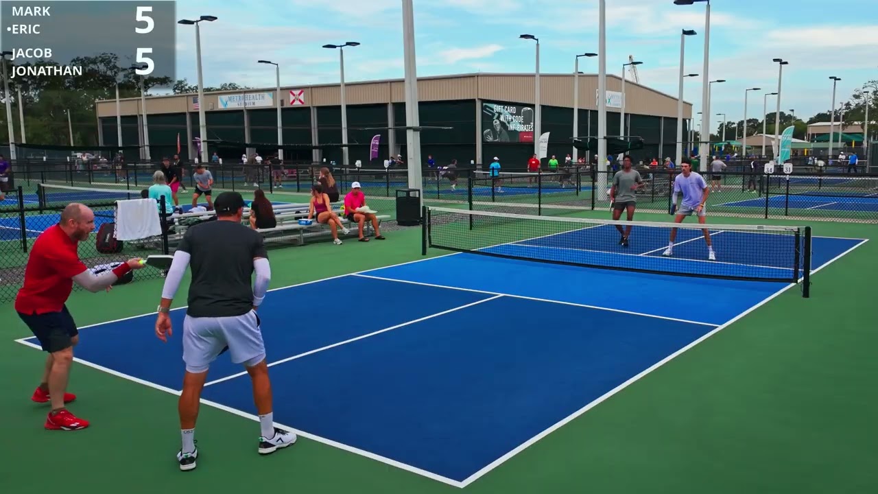 Seniors vs Youngsters in MPO - Cash Prize Pickleball Tournament in Daytona Beach - Men's Doubles 4.5
