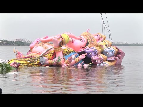 Khairatabad Ganesh Immersion Exclusive Visuals Khairatabad Ganesh Immersion Exclusive Visuals