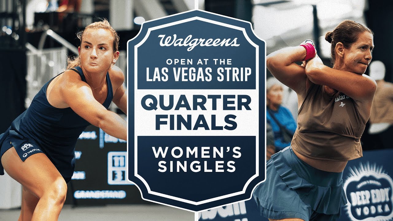 Kate Fahey v Salome Devidze at the Walgreens Open at the Las Vegas Strip
