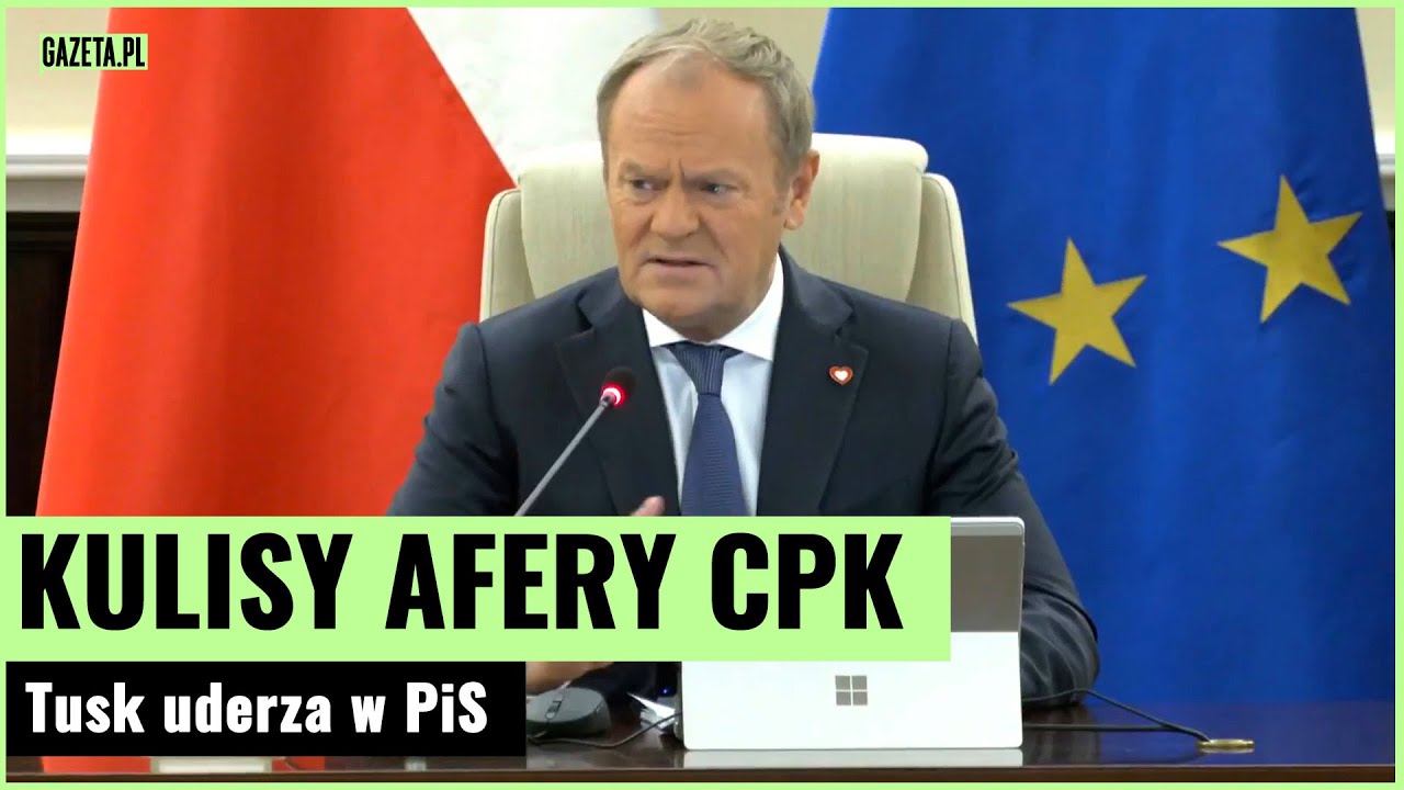 Tusk ujawnia kulisy afery CPK. "Załatwione w 24 godziny" | Gazeta.pl