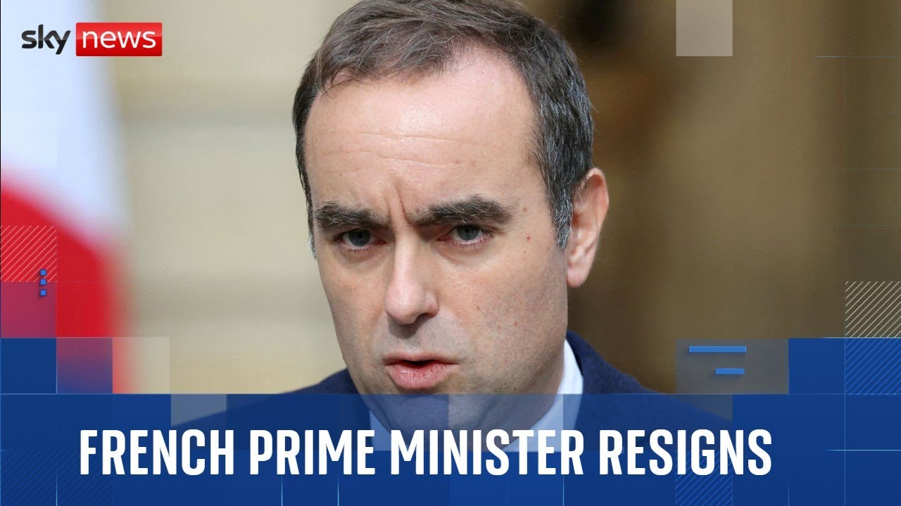 BREAKING: France's Prime Minister resigns - piling more pressure on President Macron