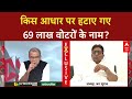 Election Commission ने Bihar Voter List से 69 लाख नाम किस आधार पर कटे? | Sandeep Chaudhary