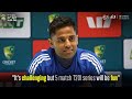 Captain Suryakumar Yadav addresses the press ahead of Toughest Rivalry 5-match T20I series #AUSvIND