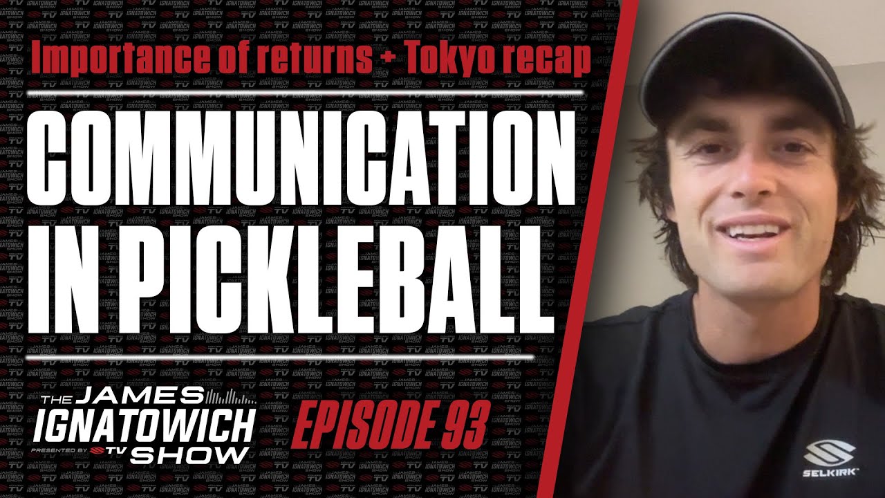 James Ignatowich Clinics: Lessons for Developing Pickleball Players | James Ignatowich Show