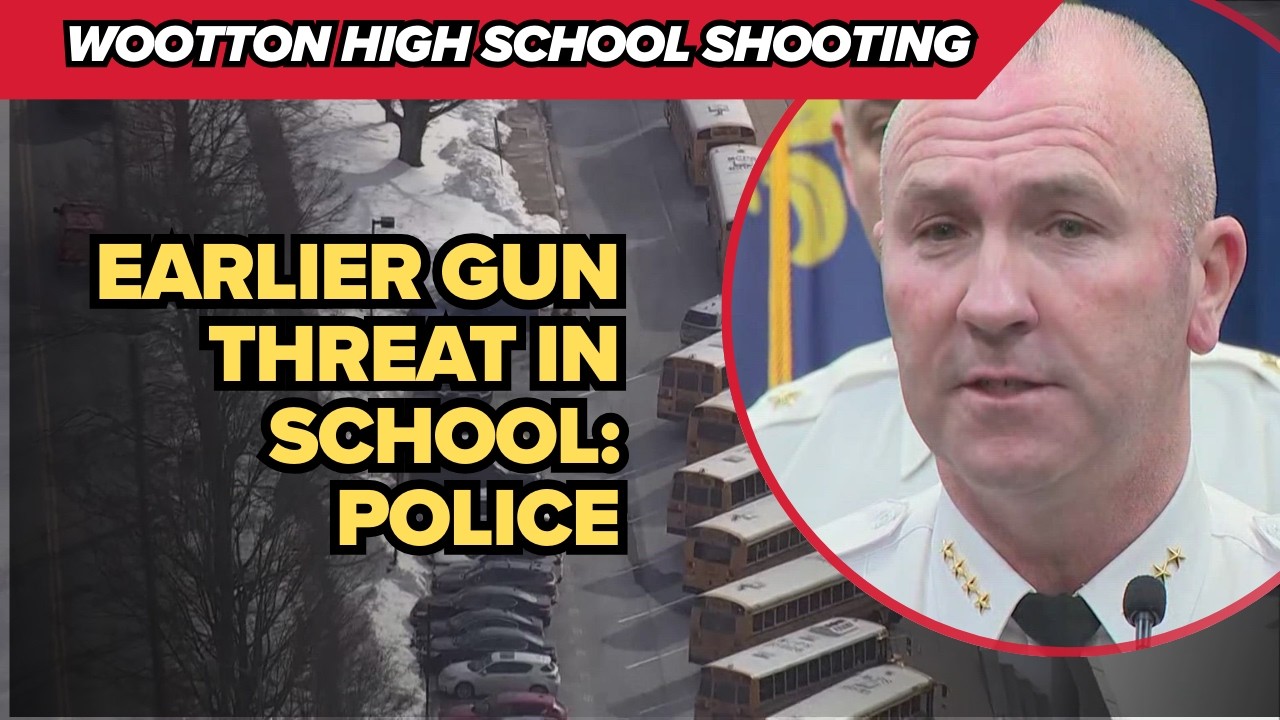 Police suspect pointed gun at 15 year old before Wootton High School shooting