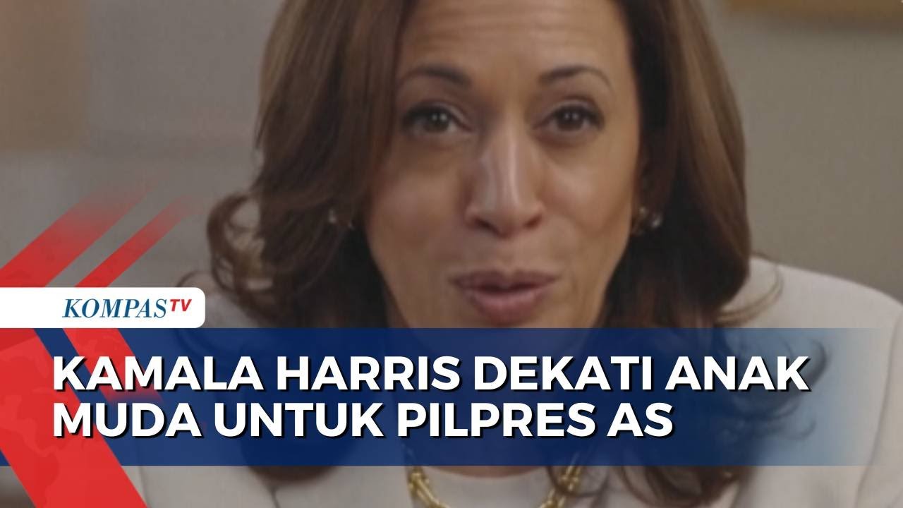 Jelang Pilpres AS, Kamala Harris Dekati Anak Muda untuk Minta Dukungan