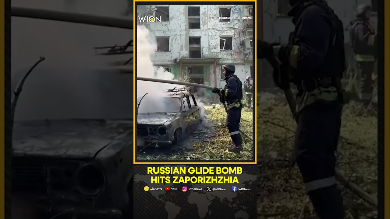 Russia-Ukraine War: Russian Glide Bomb Strikes Zaporizhzhia, 24 Injured | WION Shorts