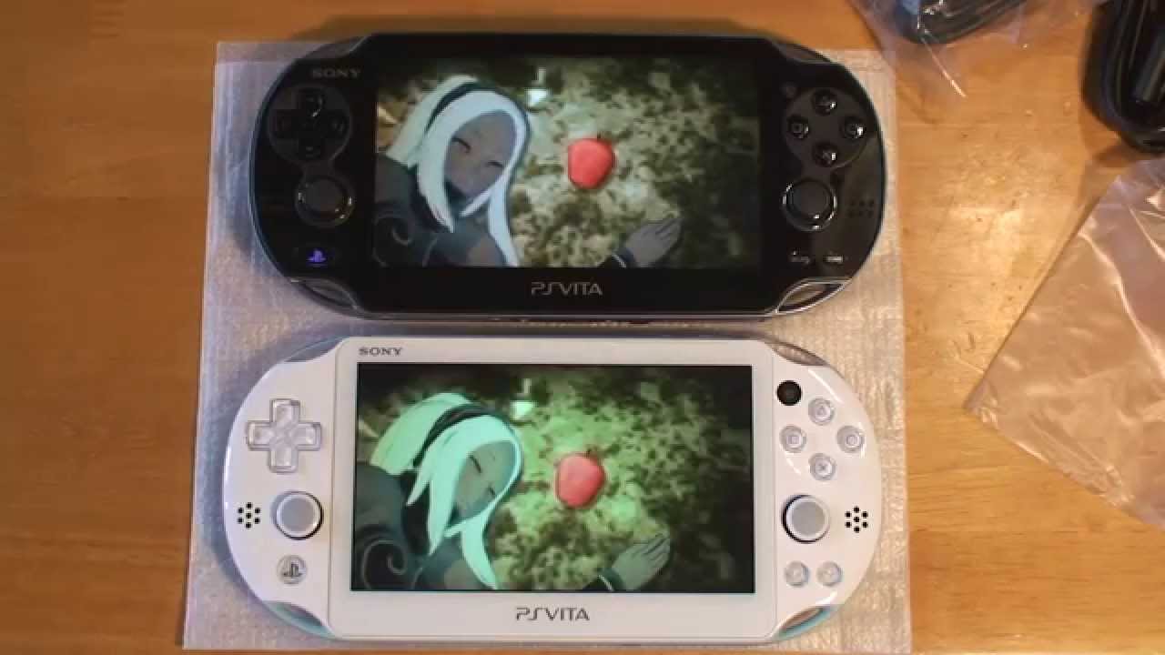 PlayStation Vita 2000 LCD Vs OLED