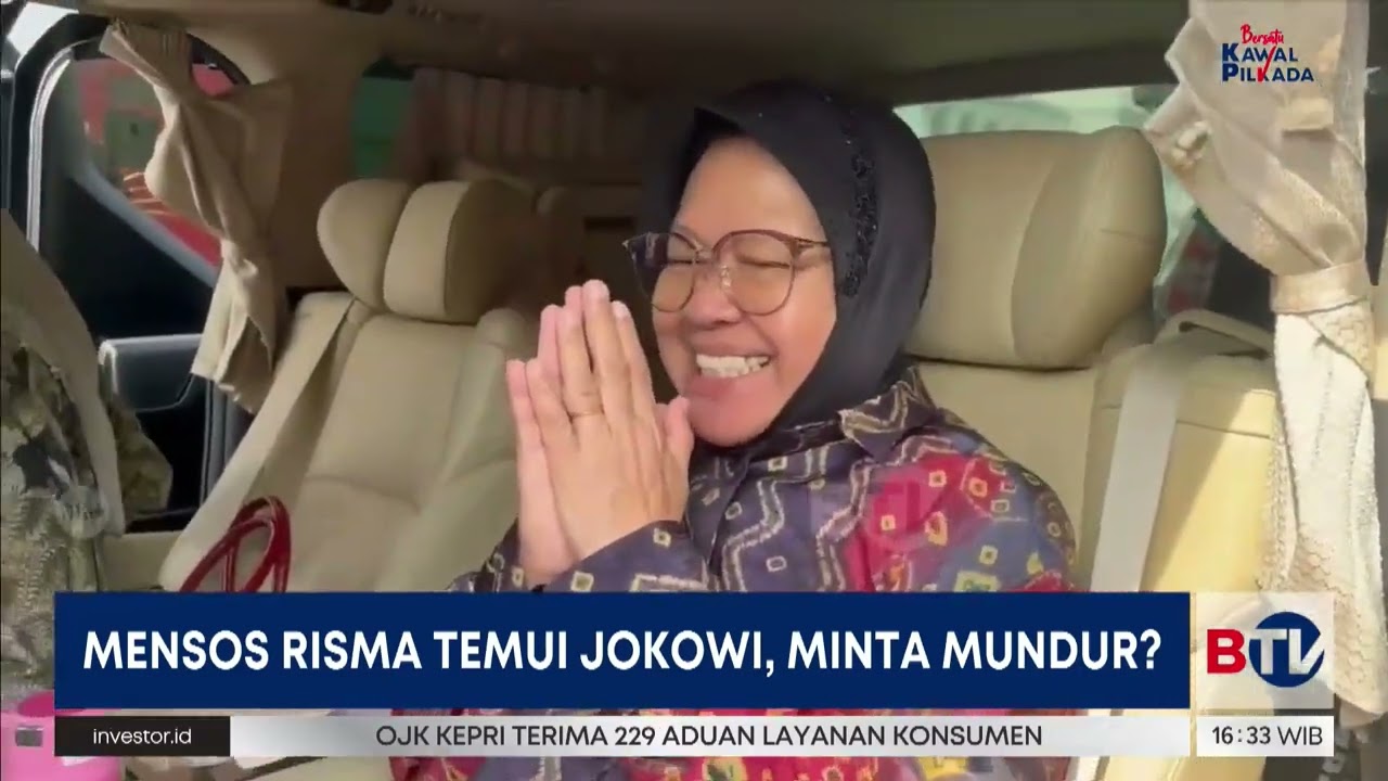Risma Temui Jokowi di Istana Kepresidenan, Mau Mundur? | Beritasatu