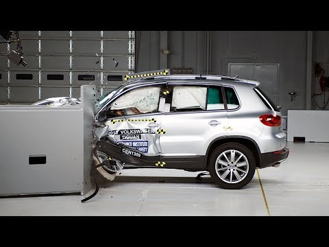 Видео краш-теста Volkswagen Tiguan с 2011 года