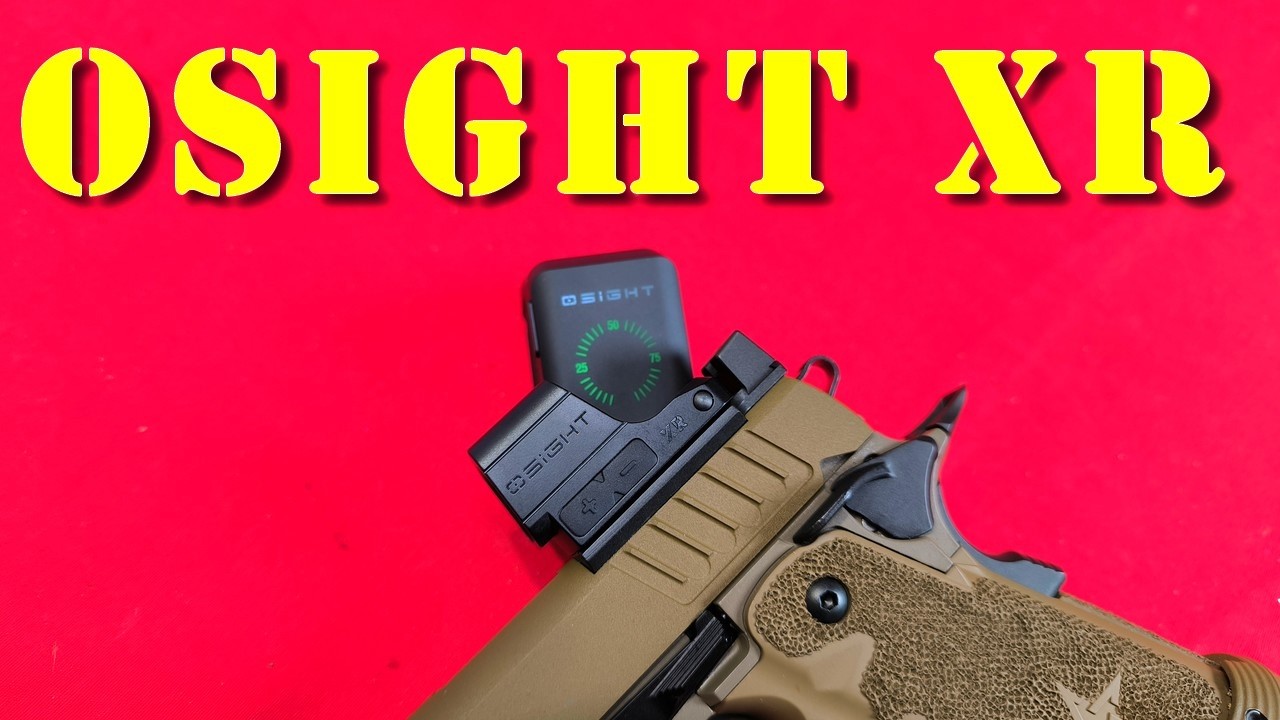 Gear - Osight XR - point rouge 2 et 6 MOA [ENG dub]