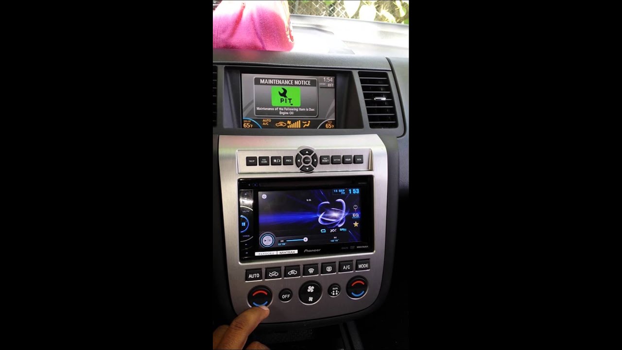 Aftermarket stereo nissan murano #6