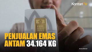 Penjualan Emas Antam Capai 34 164 Kg Hingga Kuartal III 2025