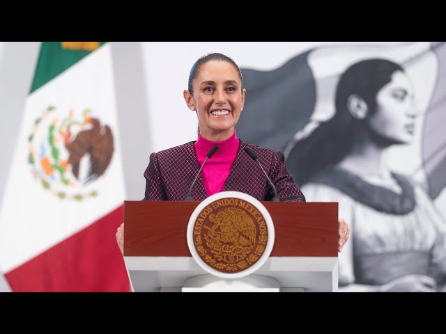 Estrategia Cero Robos para carreteras federales del país. Conferencia presidenta Sheinbaum