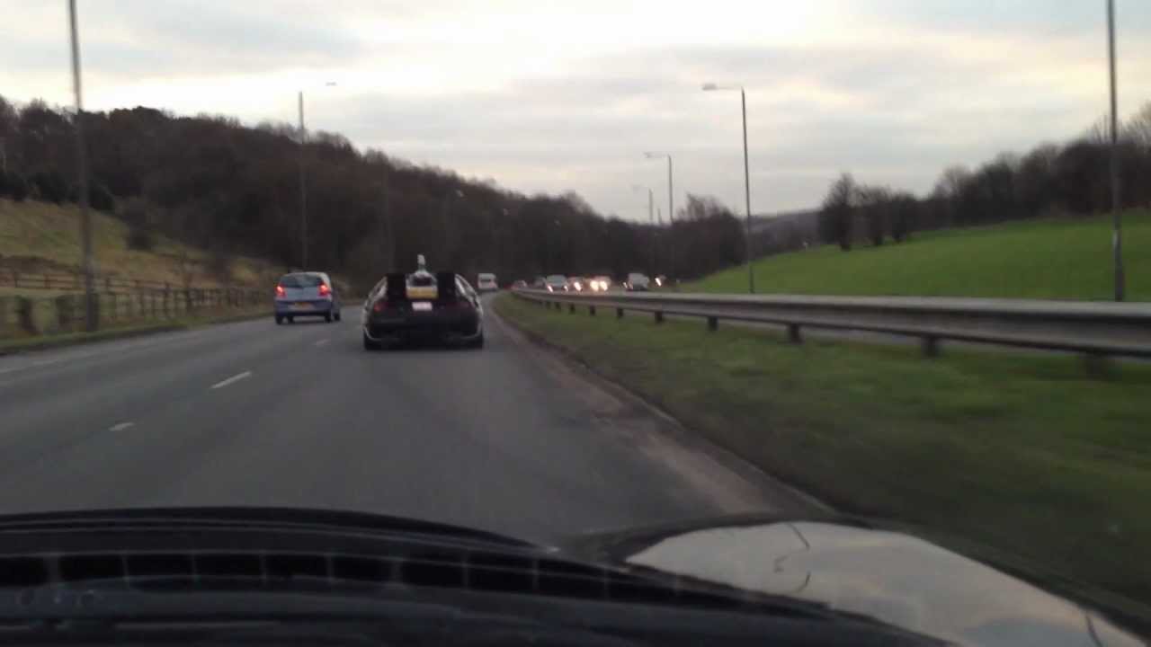 Delorean Time Machine on the road in the UK! - YouTube