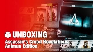 Unboxing Assassins Creed Revelation Animus Edition