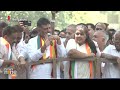 Karnataka Dy CM DK Shivakumar Holds Roadshow for Congress Candidate Sowmya Reddy in Bengaluru  - 01:23 min - News - Video