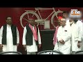 Akhilesh Yadav Unveils Samvidhan Manastambh at Samajwadi Party HQ in Lucknow | News9