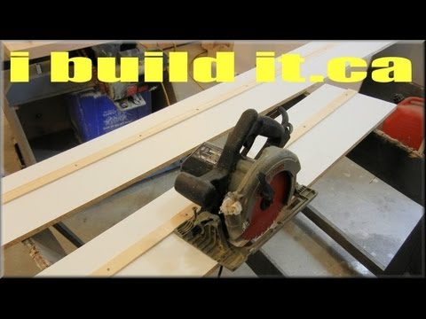 Making A Saw Board (DIY Track Saw)