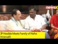 JP Nadda Meets Family of Neha Hiremath | Statewide Bandh in Hubbali | Hubbali Murder Case