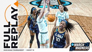 LSU vs. UCLA - 2024 NCAA women's Sweet 16 | FULL REPLAY