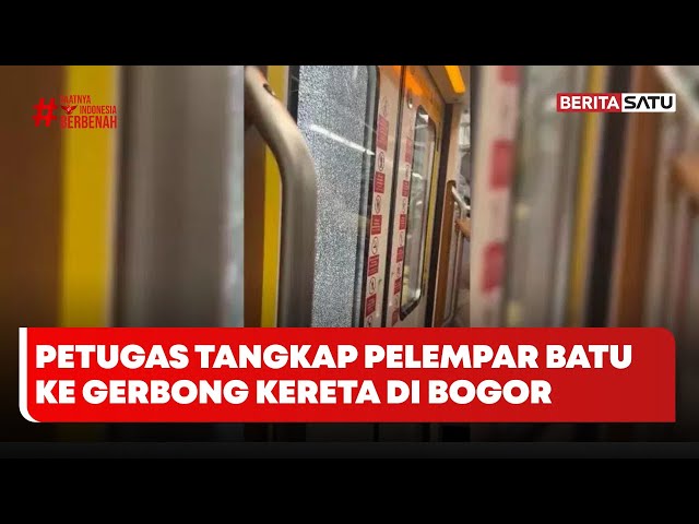 Petugas Tangkap Pelempar Batu ke Gerbong Kereta di Bogor | Beritasatu