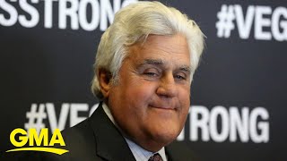 Jay Leno in 'good spirits' after suffering burns in gasoline fire | GMA