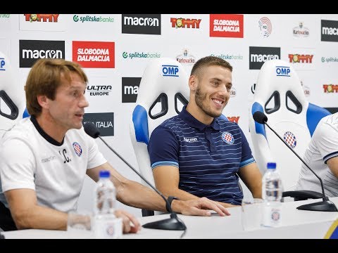 Press conference - coach Carrillo and Nikola Vlašić