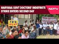 Haryana News | Haryana Govt Doctors Indefinite Strike Enters Second Day, Disrupts Medical Services