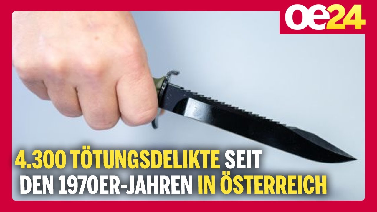 4.300 Tötungsdelikte seit den 1970er-Jahren in Österreich