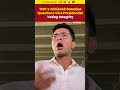 TMC’s Abhishek Banerjee Questions Vice Presidential Voting Integrity | Cross-Voting Speculation  - 01:32 min - News - Video