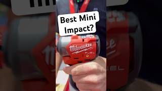 Best small impact by ​⁠@MilwaukeeTool is small but mighty! M12 subcompact 3/8 or 1/4