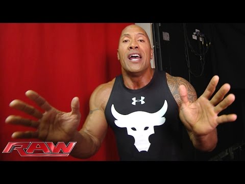 The Rock de retour à RAW le 25 janvier 2016