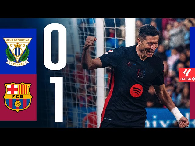 LEGANÉS 0 vs 1 FC BARCELONA | LALIGA 2024/25 MD31