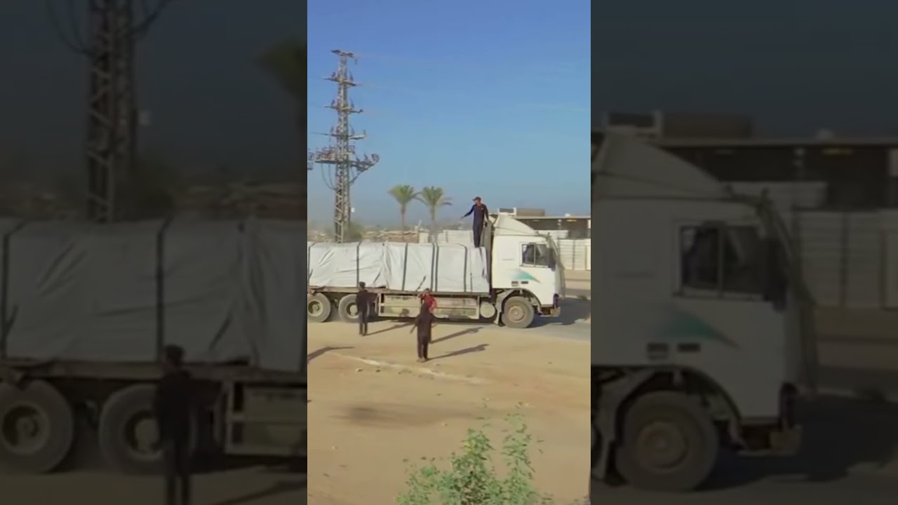 Aid-loaded trucks enter Gaza as US renews ceasefire plans