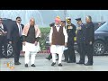 PM Narendra Modi arrives at the National War Memorial | News9 #75threpublicday
