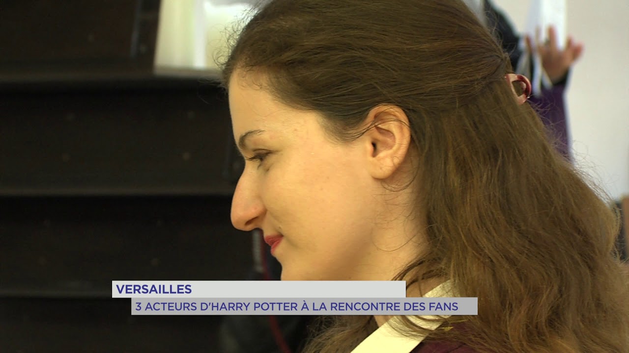 Versailles : des acteurs d’Harry Potter à la rencontre des fans versaillais