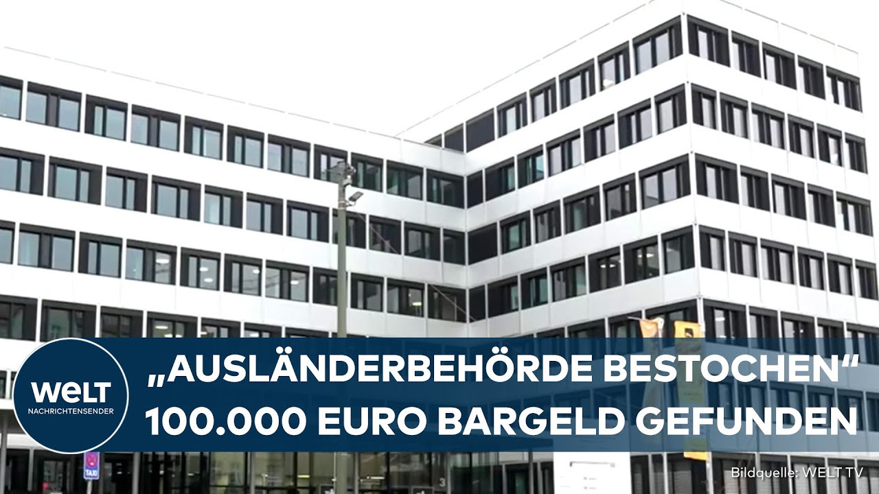 KORRUPTION IN MÜNCHEN: 100.000 Euro Bargeld gefunden - Ausländerbehörde unter Verdacht