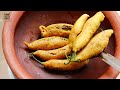 బండిమీద మిర్చిబజ్జి😋తక్కువ పిండితో ఎక్కువ బజ్జీలు ఒకటికి పదిలాగిస్తారు🤣Mirchi Bajji Recipe In Telugu  - 05:48 min - News - Video