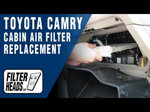 TOYOTA Camry XV30 - Cabin Air Filter Replacement