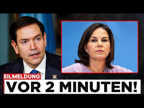 Marco Rubio fordert Baerbock auf die USA zu verlassen!