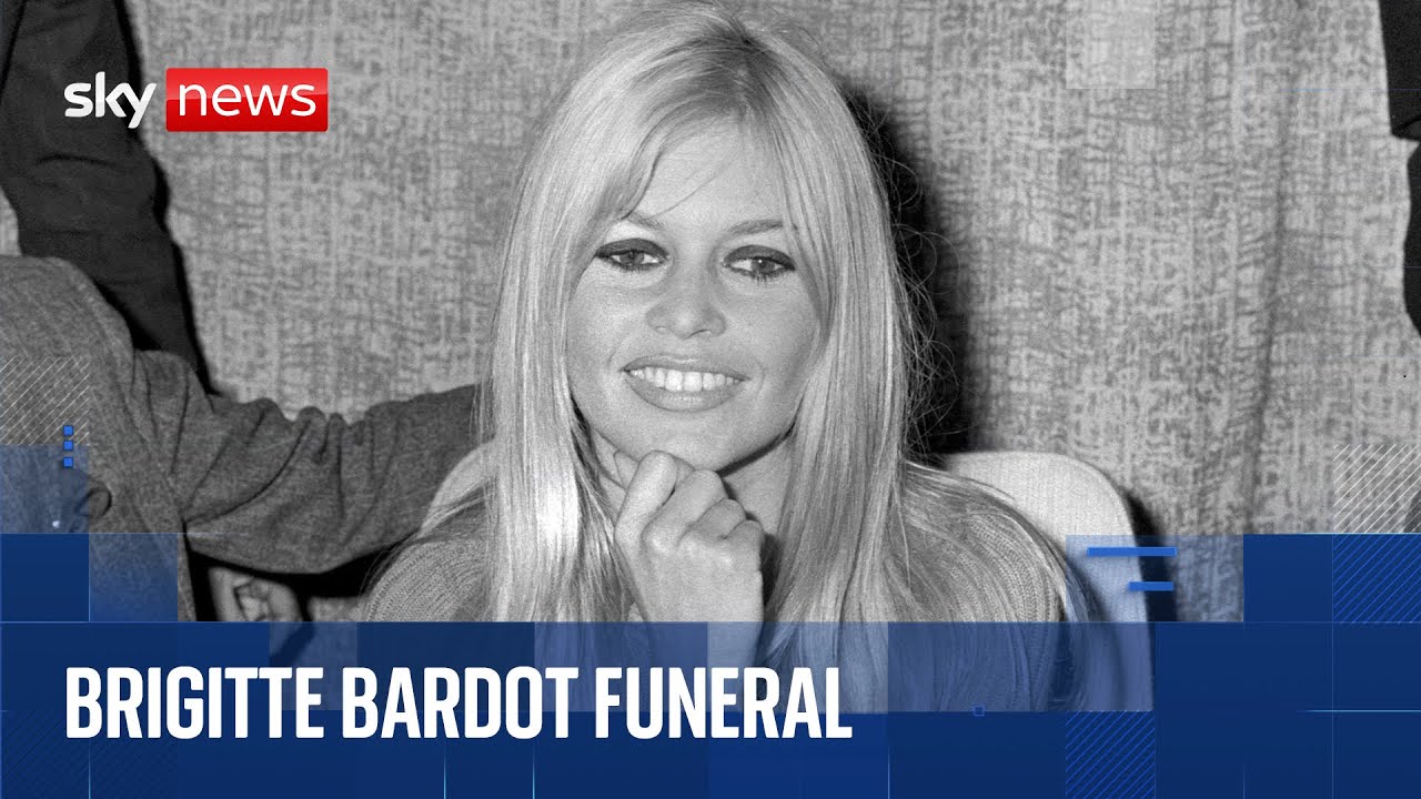 French crowd gathers for funeral of Brigitte Bardot
