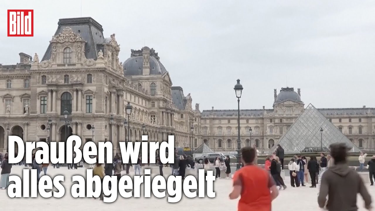 Nach dem Juwelen-Raub: Louvre evakuiert!