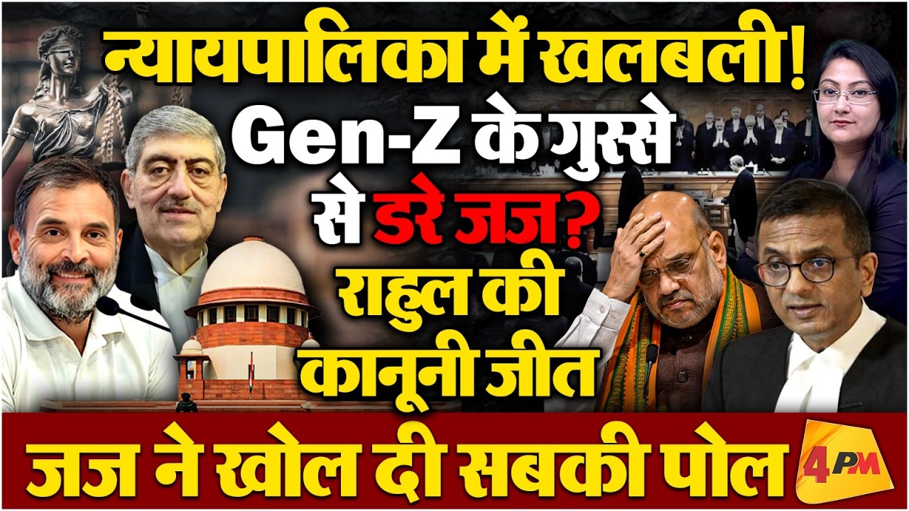 न्यायपालिका में खलबली! सच बाहर आने लगा है !!