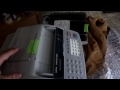 Brother Intellifax1250 fax assembly video