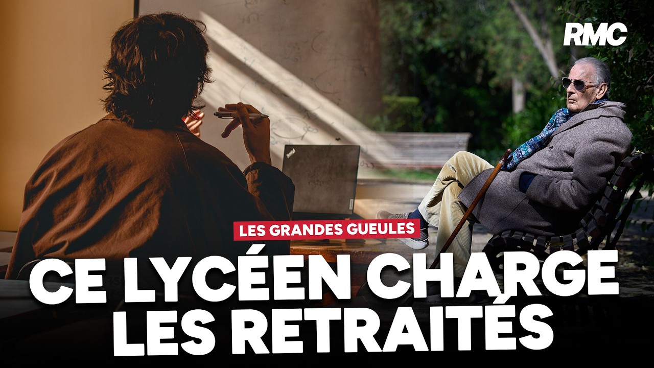 Un lycéen pousse un coup de gueule contre les retraités : "On ne tape jamais sur eux"